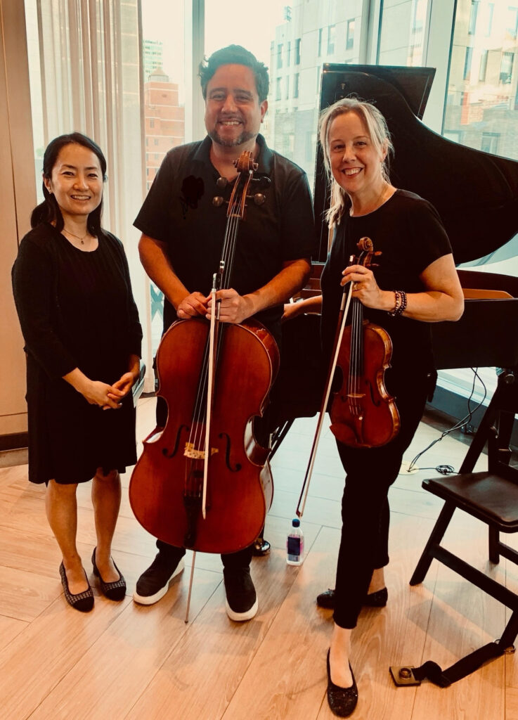 Victoria Paterson and musicians